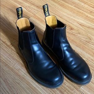 Dr. Martens Slip Resistant Leather Chelsea Boots